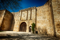 Entrance to the Château - Villebois-Lavalette