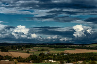 Looking East from the Puy Sanseau - Villebois-Lavalette