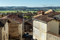 View into Les Halles - Villbois-Lavalette