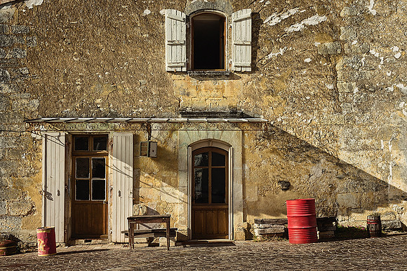 Opposite the Church - Mornac