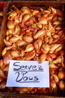 Onions at the Market - Brantôme