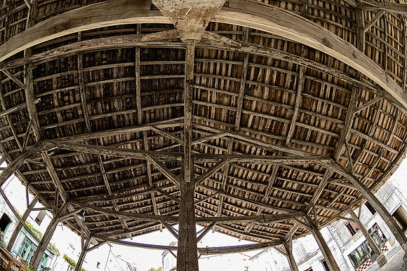 The Ceiling in Les Halles III - Villebois-Lavalette