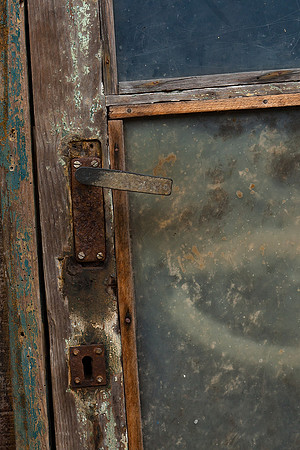 Before: Door Handle and Lock - L'Herbe