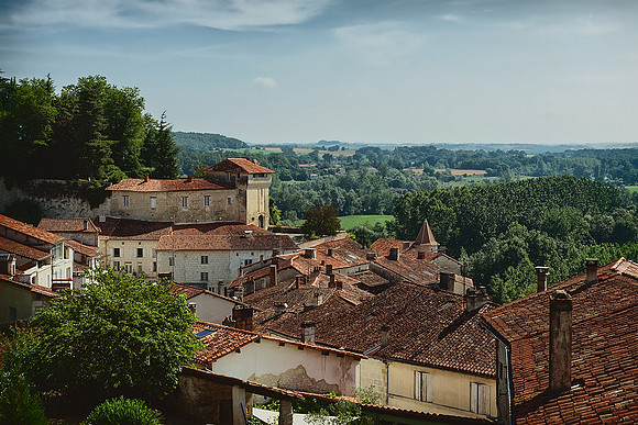The Town and Castle - Aubeterre