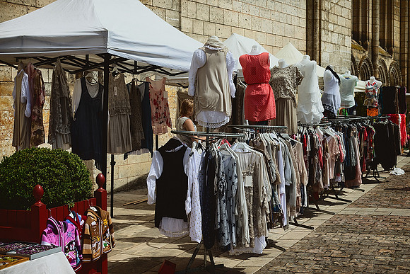 Clothes Stall - Brantôme