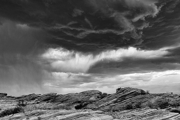 Dust Storm at Horseshoe Bend III - Arizona