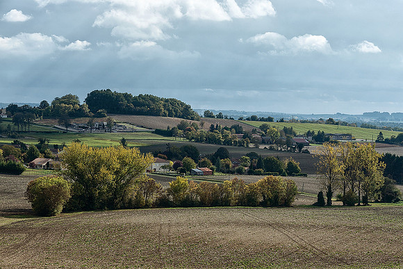 Towards Aubeterre - Saint-Séverin