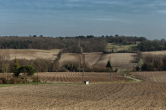 Looking East - Les Essards