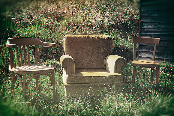 Chairs II - La Brousse, Near Sers
