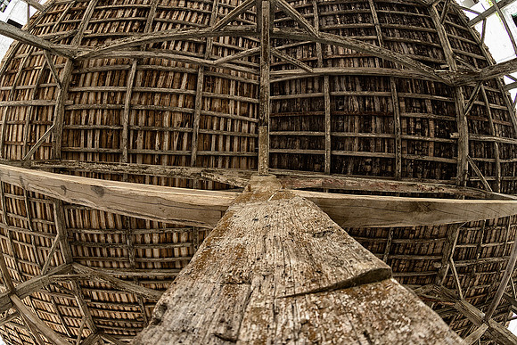The Ceiling in Les Halles I - Villebois-Lavalette