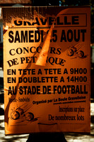 Petanque Poster - St Astier