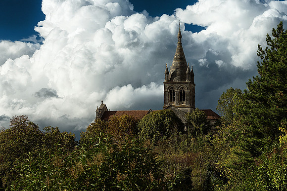 L'eglise  - Villebois-Lavalette