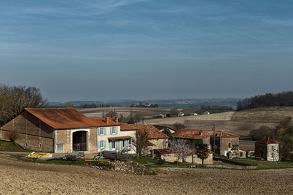 Looking North East - Les Essards