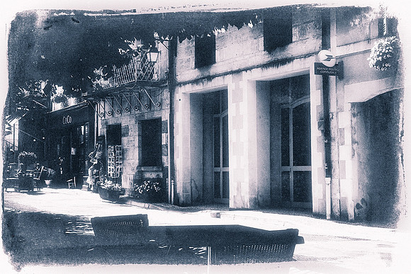 After: Market Square - Aubeterre