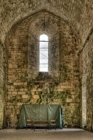 The Monastery's West Window - Rauzet