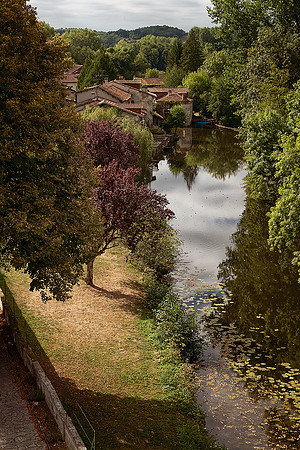 La Dronne River - Bourdeilles