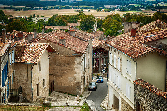 View into Les Halles - Villebois-Lavalette