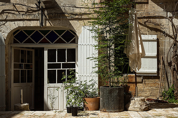 Courtyard at the Donjon - Bourdeilles