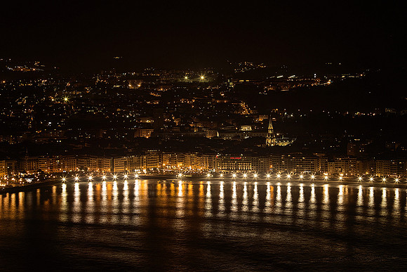Night Lights - San Sebastian