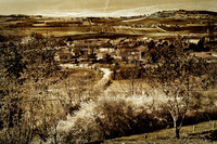 View from the Cemetery - Villebois Lavalette, Charente
