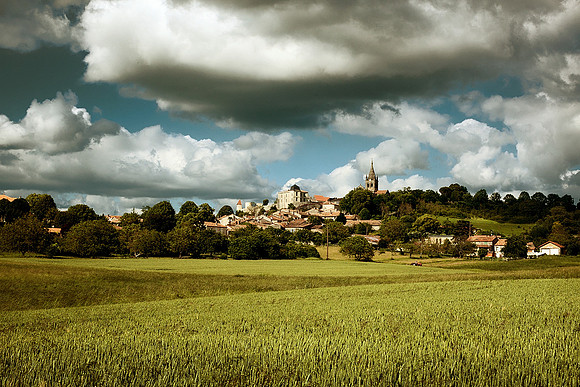 Villebois-Lavalette from Ronsenac - Villebois Lavalatte