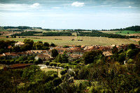 La Ville from the Hill - Villebois-Lavalette