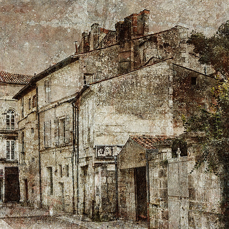 Road Near the Cathedral, Saintes